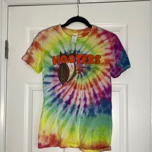 HOOTERS MISSION VALLEY unisex tie dyed shirt
